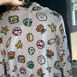 Size Medium never worn SuperMario hoodie.